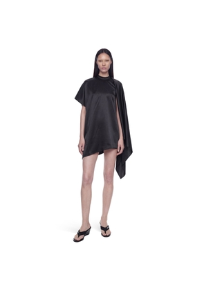 Zero Waste Draped Mini Dress