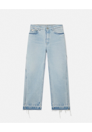 Stella McCartney - Wide-Leg Mid-Rise Denim Jeans, , Size: 25