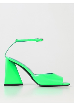 The Attico Piper sandals in shiny leather