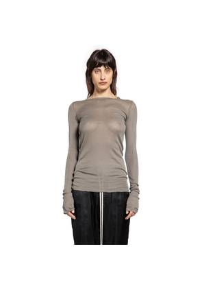 Temple Rib LS Tee In Mini Rib Jersey