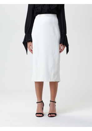Skirt PINKO Woman color White