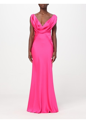 Dress PINKO Woman color Fuchsia