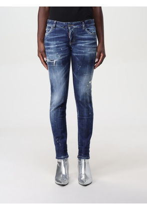 Jeans DSQUARED2 Woman color Denim