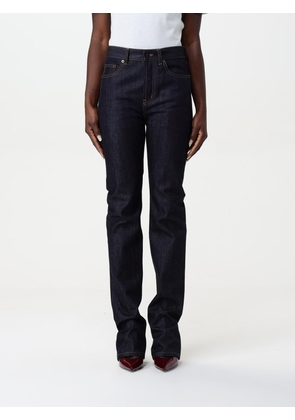 Jeans SAINT LAURENT Woman color Blue