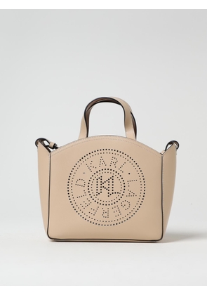 Handbag KARL LAGERFELD Woman color Beige