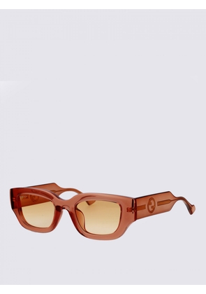 Sunglasses GUCCI Woman color Brown