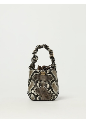 Handbag GANNI Woman color Grey