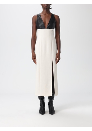 Dress ARMANI EXCHANGE Woman color Yellow Cream