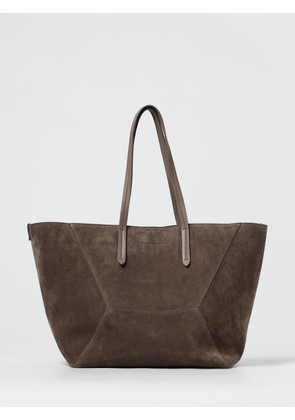 Shoulder Bag BRUNELLO CUCINELLI Woman color Dove Grey