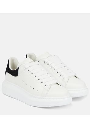 McQueen Oversized leather sneakers