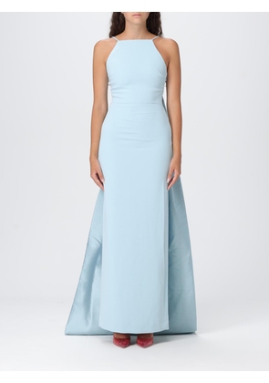 Dress SOLACE LONDON Woman color Gnawed Blue