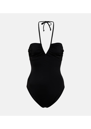 Norma Kamali Mio halterneck swimsuit