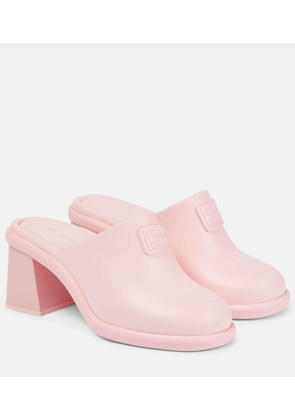 Miu Miu Logo clogs