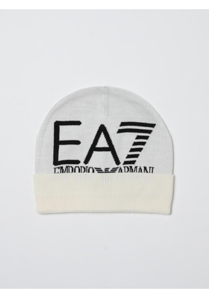 Hat EA7 Men color Ivory