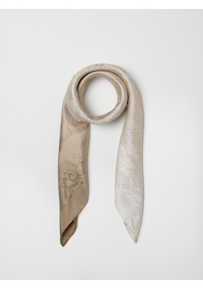 Neck Scarf FERRAGAMO Woman color Beige