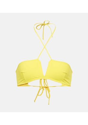 Nensi Dojaka Halterneck bikini top