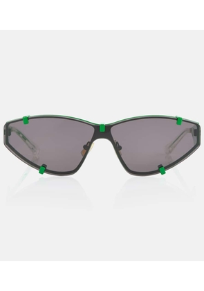 Bottega Veneta Grip shield sunglasses