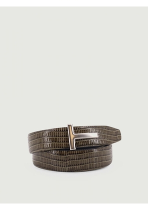 Belt TOM FORD Men color Grey
