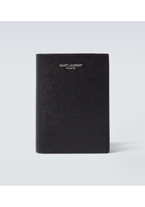 Saint Laurent Logo leather wallet