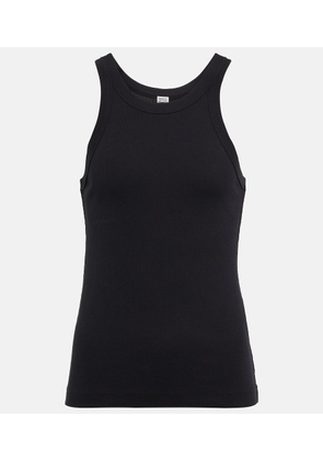 Toteme Cotton-blend jersey tank top
