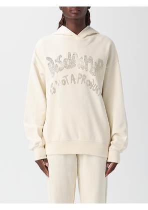 Sweatshirt DISCLAIMER Woman color Milk