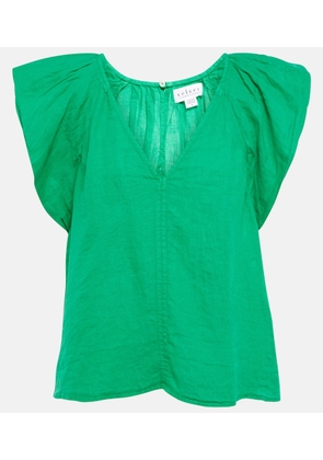 Velvet Ava linen top