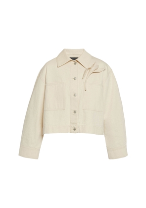 Erdem Appliquéd Denim Jacket - Moda Operandi