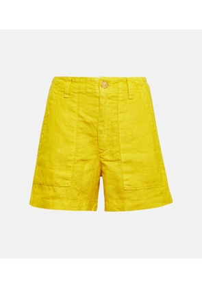 Velvet Fallon linen shorts