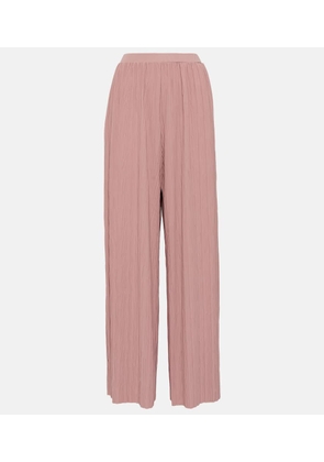 Max Mara Alfonsa jersey wide-leg pants