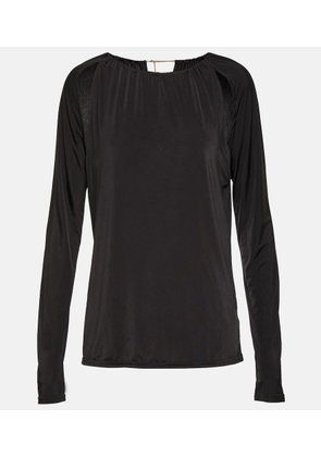 Victoria Beckham Cutout ruched top