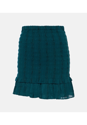 Marant Etoile Dorela ruched miniskirt