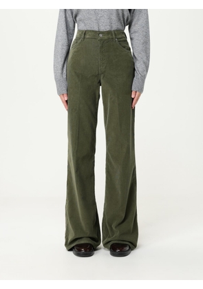 Pants DONDUP Woman color Green