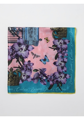 Neck Scarf VERSACE JEANS COUTURE Woman color Gnawed Blue