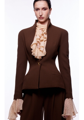 Harithand Maria Crepe Jacket - Moda Operandi