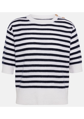 Jardin des Orangers Striped wool and cashmere sweater