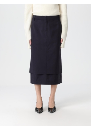 Skirt TIBI Woman color Navy