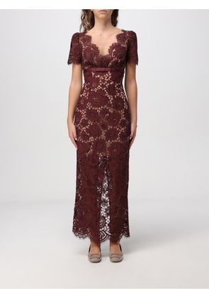 Dress SELF-PORTRAIT Woman color Burgundy