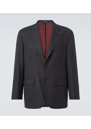 Rubinacci Wool flannel blazer