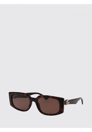 Sunglasses GUCCI Woman color Brown