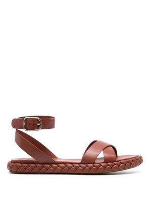 Chloe Braided Leather Pip Sandals