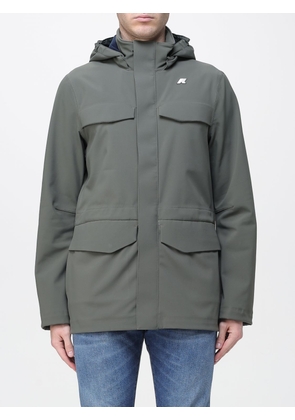 Coat K-WAY Men color Green