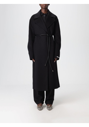 Coat SPORTMAX Woman color Black