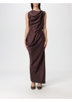 Dress VIVIENNE WESTWOOD Woman color Brown