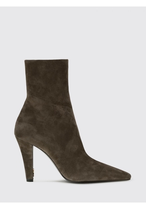 Boots SAINT LAURENT Woman color Charcoal