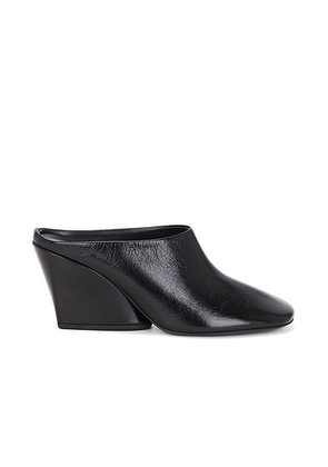 Proenza Schouler Slant Mule in Black - Black. Size 36 (also in 37, 38, 39, 40).