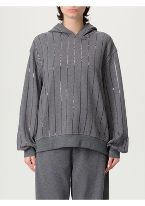 Sweatshirt BRUNELLO CUCINELLI Woman color Grey