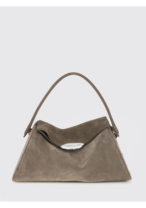 Shoulder Bag BENEDETTA BRUZZICHES Woman color Dove Grey