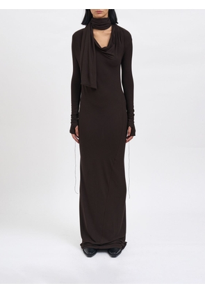 Dress ANDREA YA'AQOV Woman color Brown