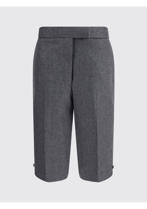 Shorts THOM BROWNE Woman color Grey