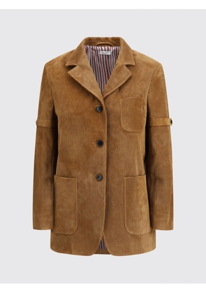 Jacket THOM BROWNE Woman color Brown